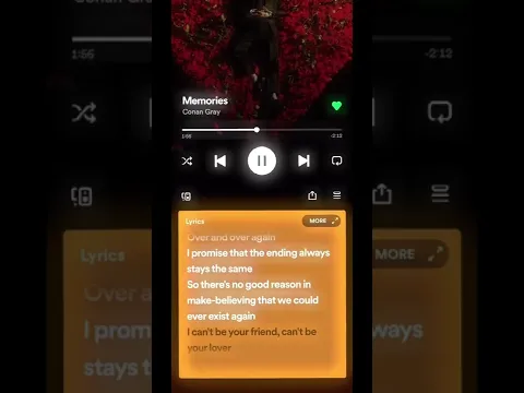 Download MP3 Memories- Conan gray