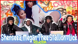 shenseea megan thee stallion lick official music video reaction