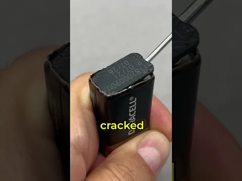Hidden USB port inside a 9V battery? 🤯