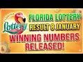 Florida Lottery Evening Draw Results January 8 2026 Pick 2 Pick 3 Pick 4 Pick 5