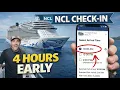 NCL Check-In Process 2026 Get the Earliest Norwegian Cruise Arrival Time