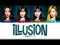 Download Lagu aespa (에스파) - 'ILLUSION' (도깨비불) Lyrics [Color Coded_Han_Rom_Eng]