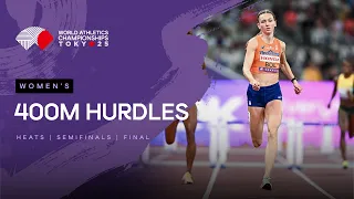 Full Women's 400m Hurdles Heats, Semi-finals & Final | World Athletics Championships Tokyo 25