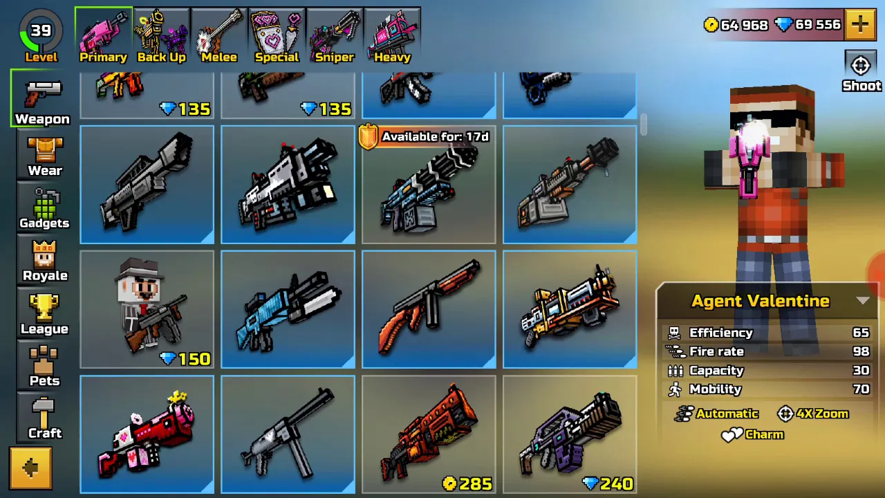 {NEW} PG3D 15.99 UPDATE! USING VALENTINE WEAPONS IN SIEGE!