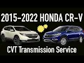 2015-2022 Honda CRV CVT Transmission Service Drain and Fill EASY DIY