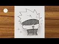 Download Lagu How to draw kid Gojo Satoru | Easy Gojo drawing for beginners | Best Anime drawing easy step by step