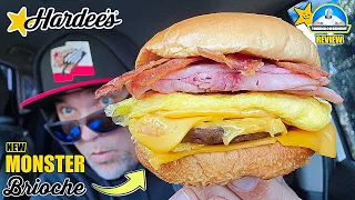 Hardee s MONSTER Brioche Breakfast Sandwich Review ALL The Meats theendorsement