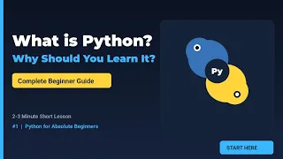 Python Introduction for Absolute Beginners No Experience Needed