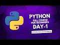 Python Full Course for Beginners Episode 1 Introduction Installation 0 to Hero