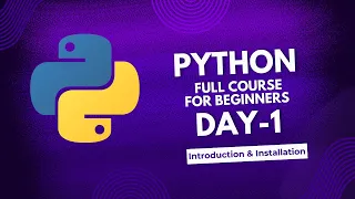 Python Full Course for Beginners Episode 1 Introduction Installation 0 to Hero
