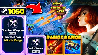 Global Auto Attacks 1050 Attack Range Miss Fortune ARAM Mayhem
