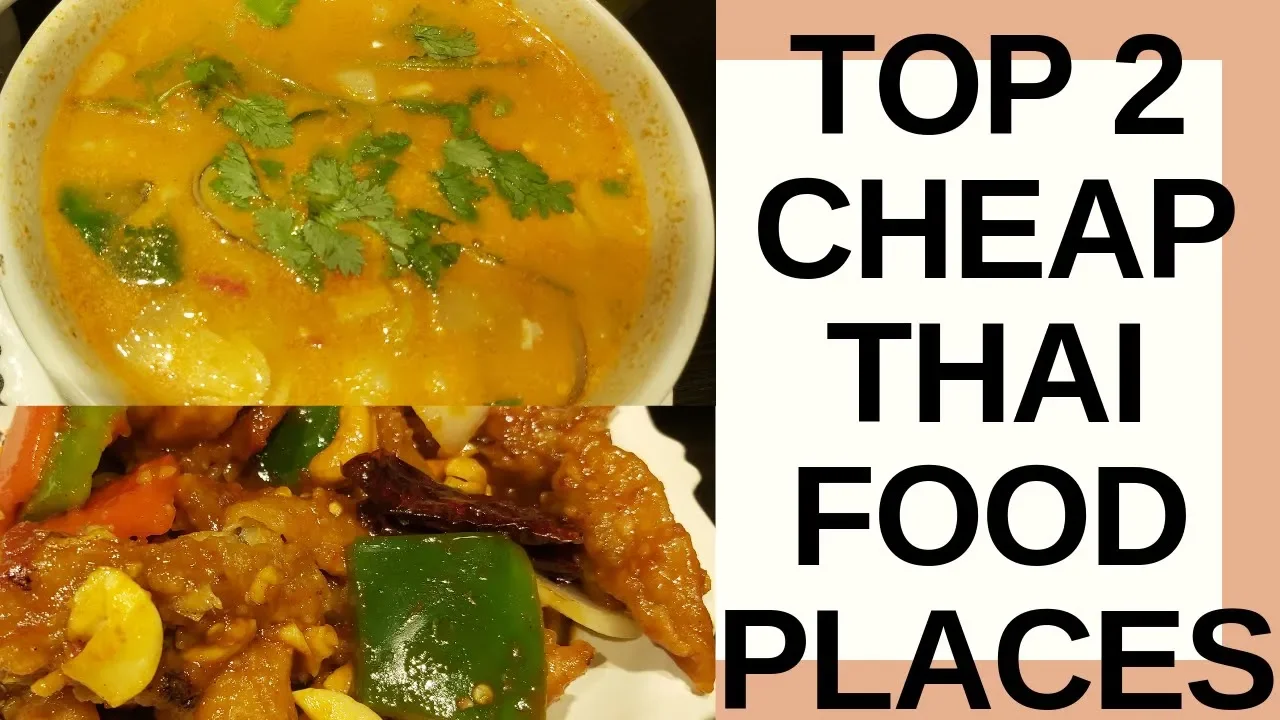 [Singapore Food Review] Top 2 Cheap Thai Food places