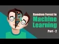 Learn Machine learning with Python Random Forest models Part 2 Eduonix