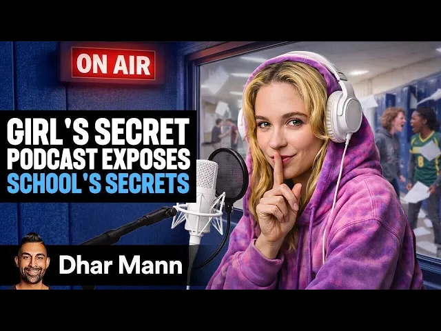 Video: Girl's SECRET PODCAST Exposes School's Secrets | Dhar Mann Studios
