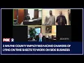 3 Wayne County employees facing charges of lying on time sheets to work on side business