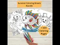 summer coloring sheets
