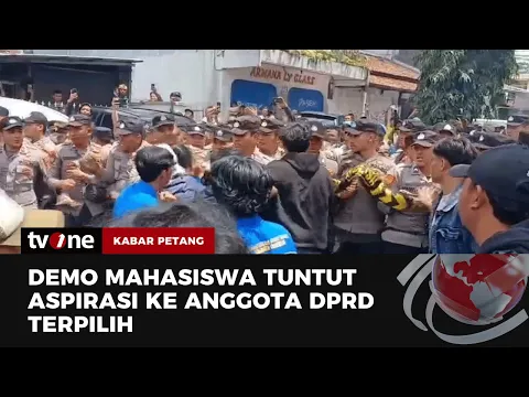 Unjuk Rasa Mahasiswa di Tasikmalaya Berlangsung Ricuh