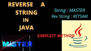 Reverse of String in Java Hindi Very Easy Method