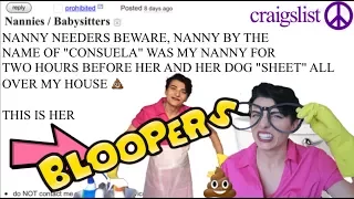 CONSUELA CRAIGSLIST NANNY PRANK BLOOPERS GRAYSON COATS