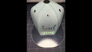 Learn How to Make a Baseball Cap favor box in Cricut Design Space