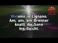 Glueboys - Lignano (Karaoke Version 2026 Backing Vocal) 100+ subtitle languages HD Lyrics