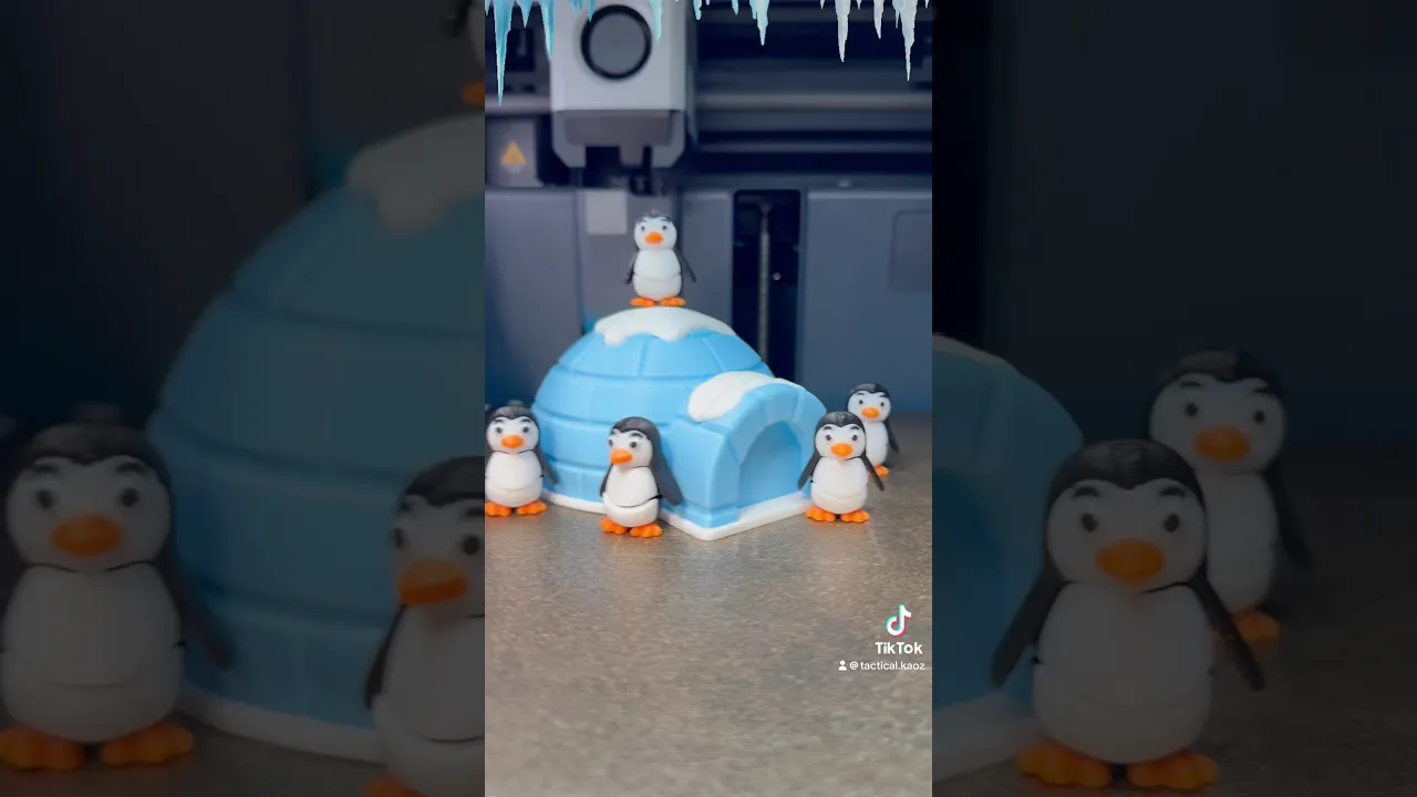 Igloo Mini Figurine Container with Lift-Up Door video thumbnail