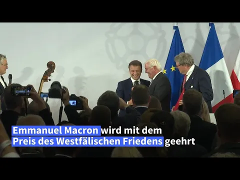 Download MP3 Friedenspreis für Macron - Verdient oder ein Skandal?