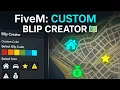 No More LOST Players Get FREE FiveM Blip Creator NOW