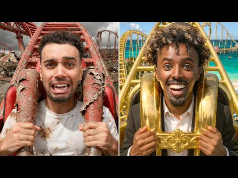 Video Thumbnail: $10 vs $10,000 Theme Park