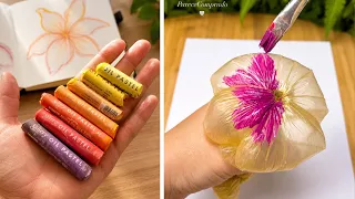 Easy Art Tips & Hacks || Cool Art ideasll Painting tutorials