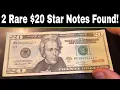 Searching 20K in Currency - More Rare 20 Star Notes Found