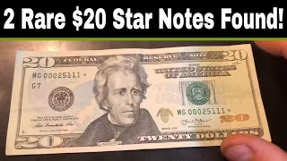 Searching 20K in Currency - More Rare 20 Star Notes Found