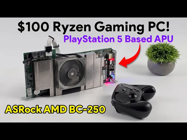 0 Steam Machine Using a PS5 APU (ASRock BC-250)