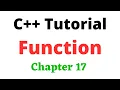 C Chapter 17 Functions Create a Function Function declaration definition Call a Function