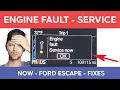 What s The Ford Escape Engine Fault Service Now Light Mean
