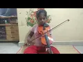 Violin Lesson 2 - Jantai Varisaigal SPEED 1 Ganamrutha bodhini By VK