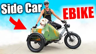 This Ebike has a Sidecar and it s Awesome Letrigo Koda
