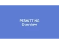 Permitting Software Overview