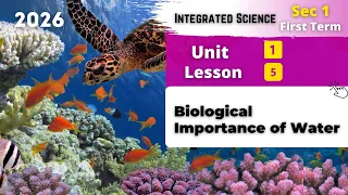 Sec 1 Biological Importance Of Water Unit 1 Lesson 5 Integrated Sciences 