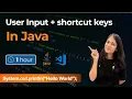 Java User Input Lecture 4 Complete Java Course