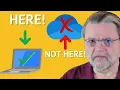 How Do I Store Files on My Computer and Not OneDrive