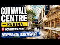 Regina Cornwall Centre Downtown Core Shopping Mall Walkthrough