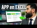 How to create an interactive sheet or simple dashboard in Excel that looks like an app