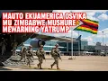 Lagu Mauto EkuAmerica Osvika MuZimbabwe Mushure Me Warning Ya Trump