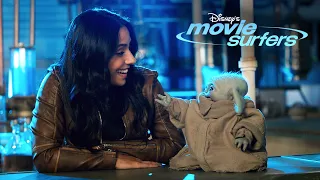 movie surfers behind the scenes of the mandalorian and grogu with michellekhare