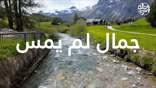 رحلة إلى وادي معزول في جبال سويسرا طبيعة تخطف الأنفاس Val Fex Switzerland 