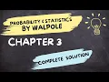 Walpole Chapter 3 Complete Exercise Solution Random Variables Probability Distributions