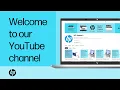 HP Support YouTube Channel Introduction HP Support