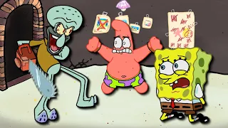 SpongeBob Shucks - SpongeBob VS Squidward (FNF Aw Barnacles V3)