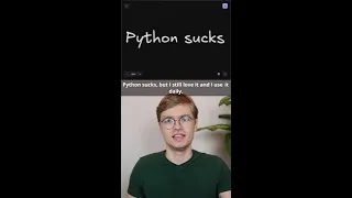 Why I Can t Quit Python A Love-Hate Relationship